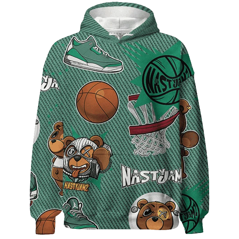 NastyJamz Nina CN Abney 3s Hoodie Match BER Icon Wallpapers All-Over Print