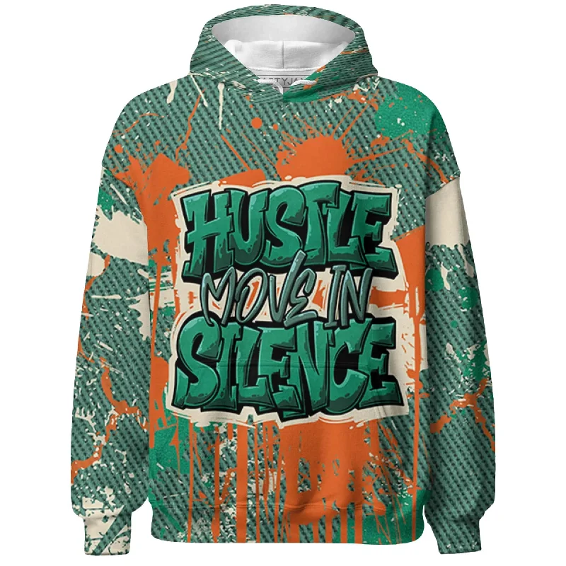 NastyJamz Nina CN Abney 3s Hoodie Match Hustle Move In Silence All-Over Print