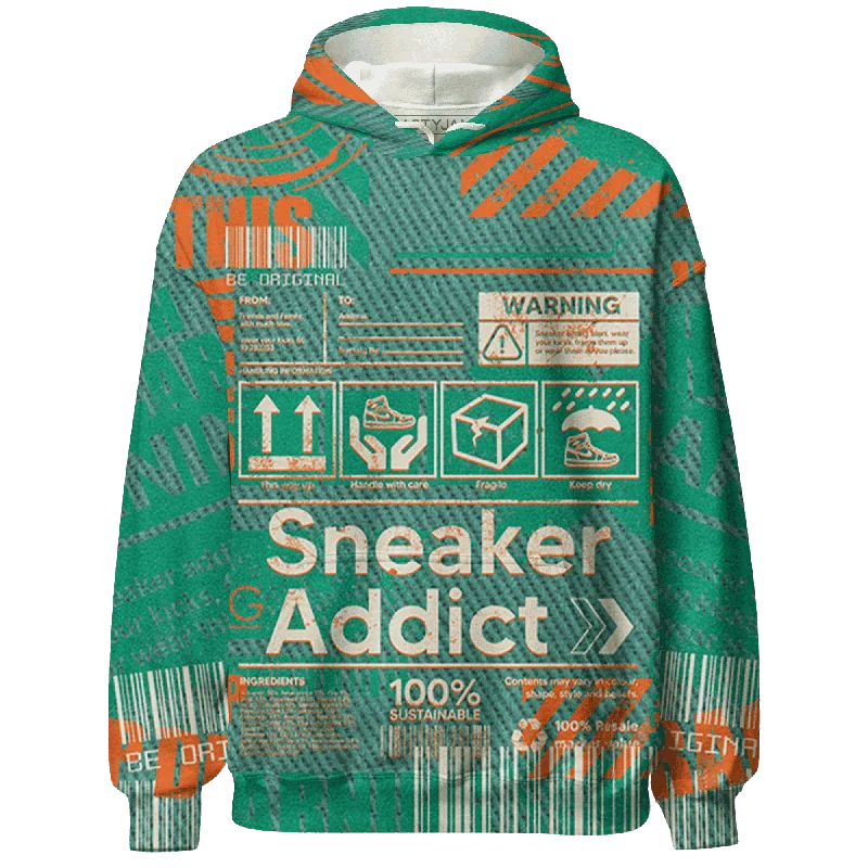 NastyJamz Nina CN Abney 3s Hoodie Match Sneaker Addict Warning All-Over Print