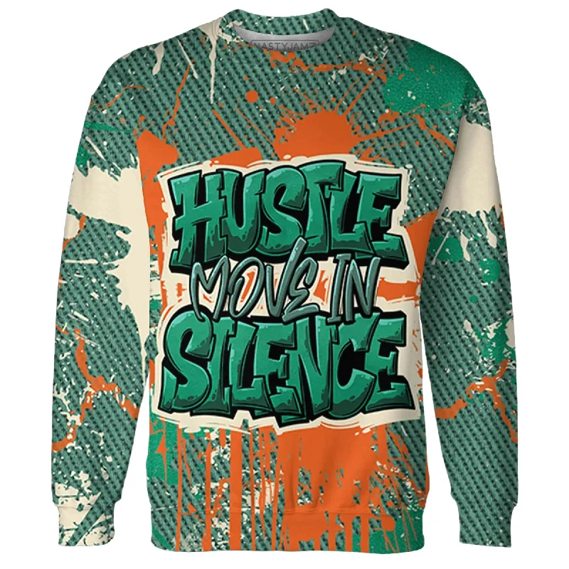 NastyJamz Nina CN Abney 3s Sweatshirt Match Hustle Move In Silence All-Over Print