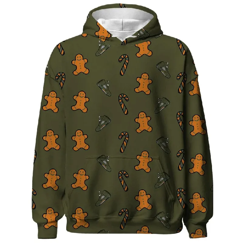 Olive 5s NastyJamz Hoodie Match Candy Cookie Kicks All-Over Print