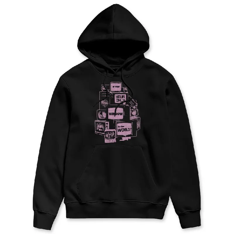 Orchid Neutral Grey Black White 4s NastyJamz Hoodie Match Television