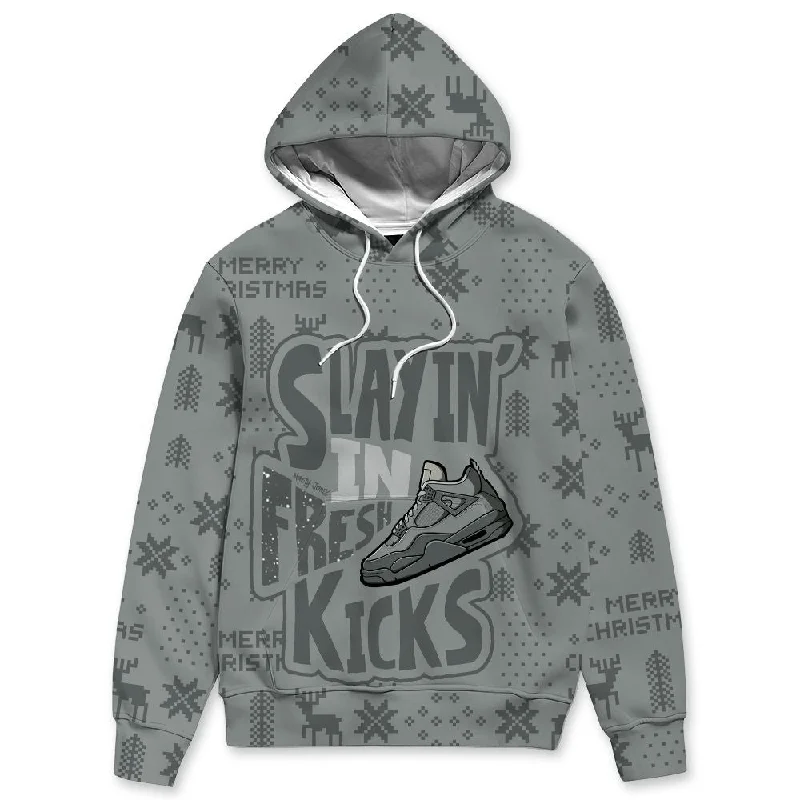 Paris Cement Olympics 4s NastyJamz Hoodie Match Slayin Kicks All-Over Print