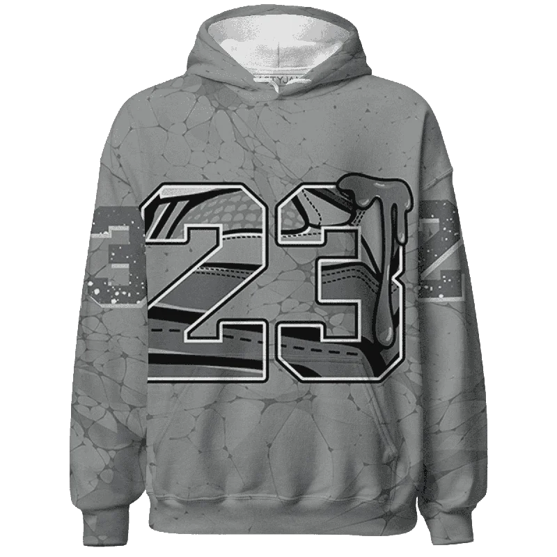 NastyJamz Paris Cement Olympics 4s Hoodie Match 23 Sneaker All-Over Print