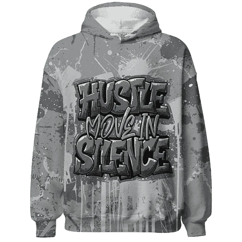 NastyJamz Paris Cement Olympics 4s Hoodie Match Hustle Move In Silence All-Over Print