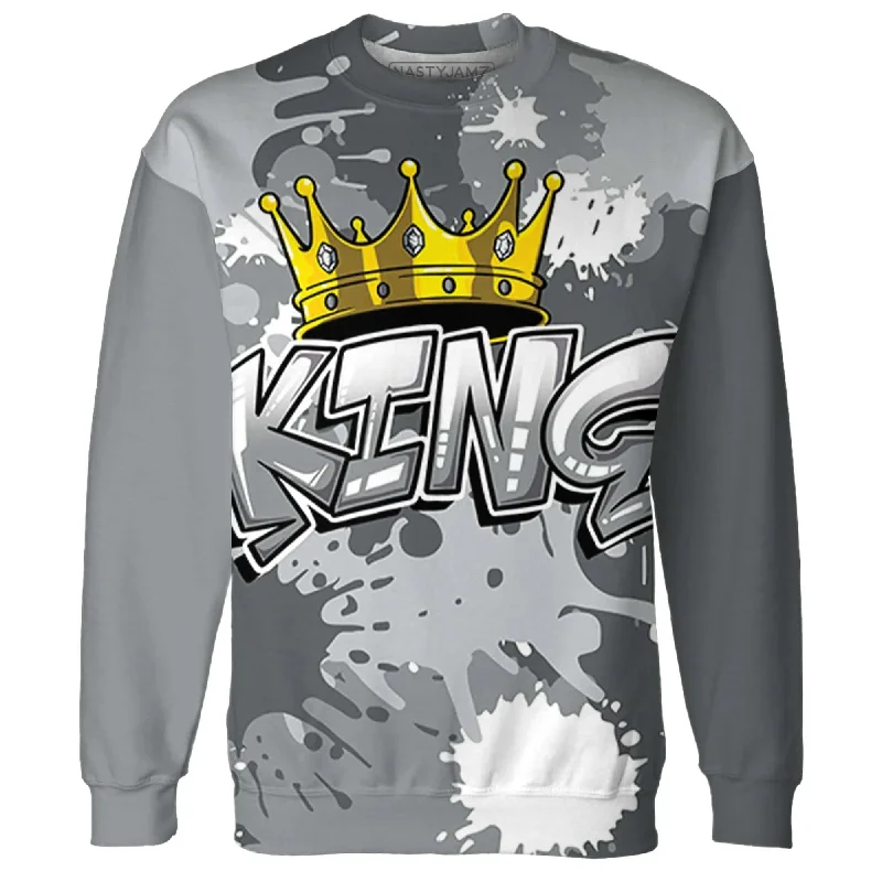 NastyJamz Paris Cement Olympics 4s Sweatshirt Match KING All-Over Print