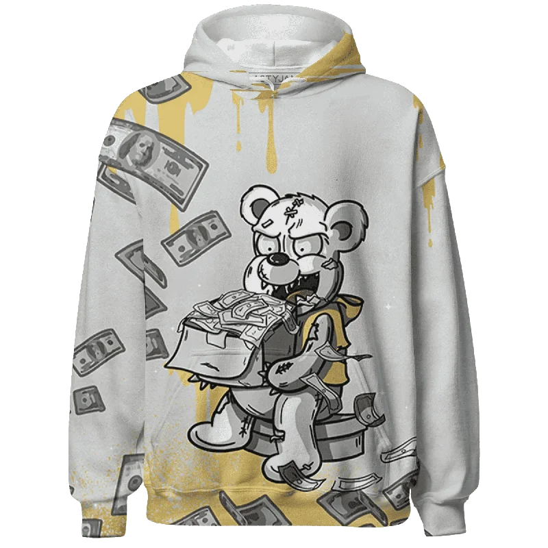 NastyJamz Paris Cement Olympics 6s Hoodie Match Cash Money Splash Paint All-Over Print