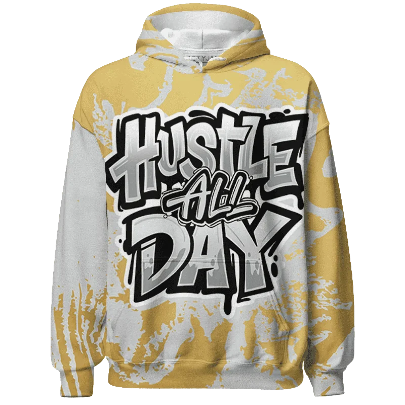 NastyJamz Paris Cement Olympics 6s Hoodie Match Hustle All Day All-Over Print