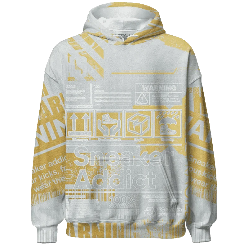 NastyJamz Paris Cement Olympics 6s Hoodie Match Sneaker Addict Warning All-Over Print