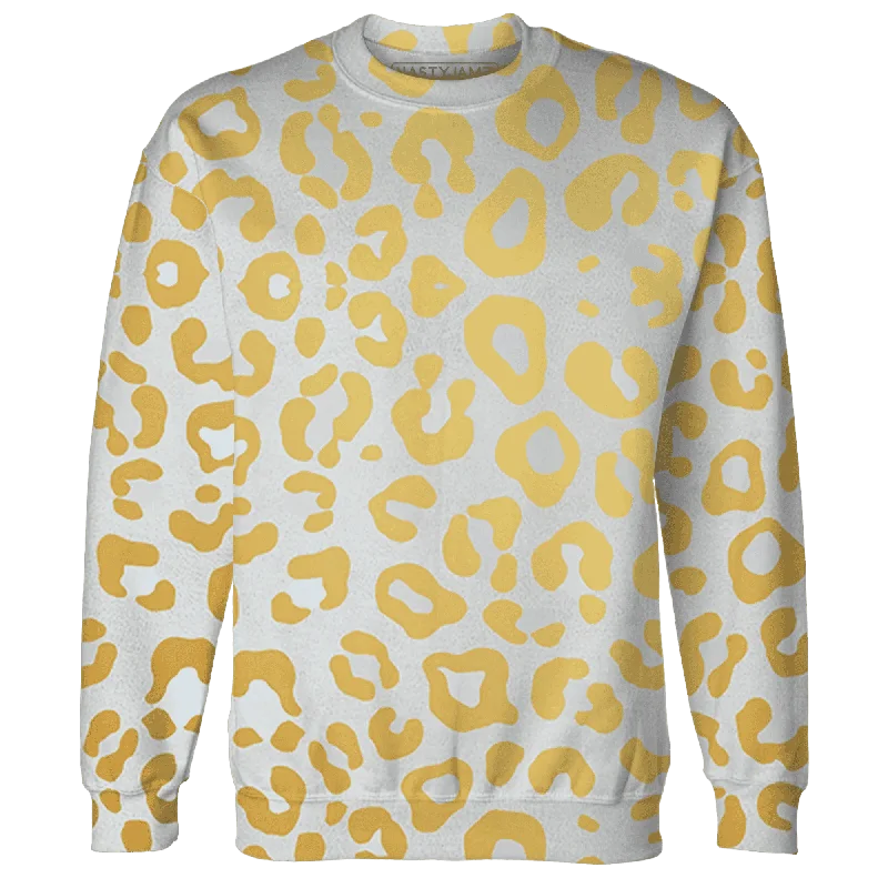 NastyJamz Paris Cement Olympics 6s Sweatshirt Match Leopard Pattern All-Over Print