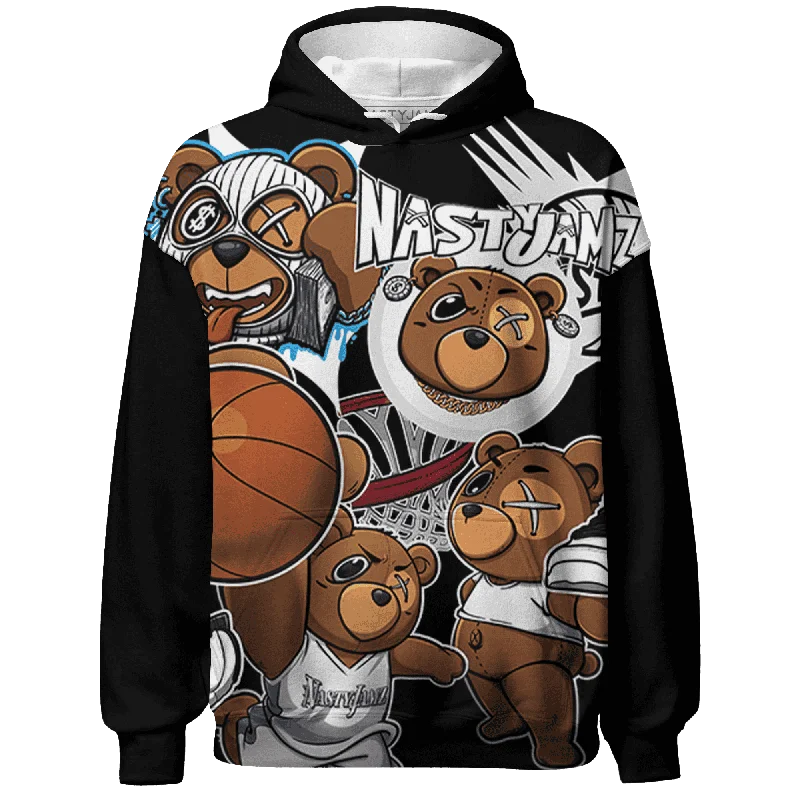 NastyJamz Powder Blue 9s Hoodie Match BER Wallpapers All-Over Print