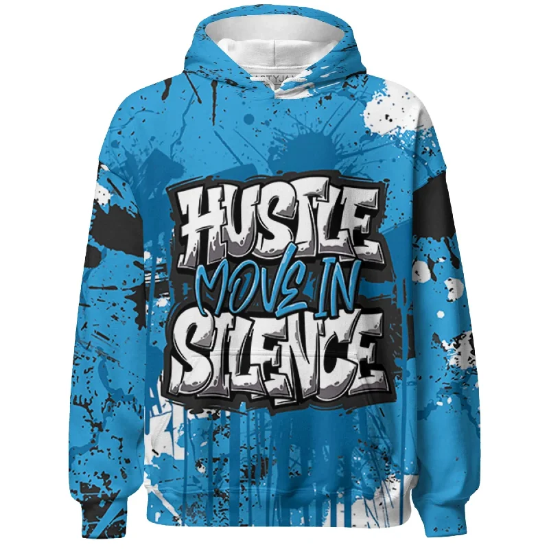 NastyJamz Powder Blue 9s Hoodie Match Hustle Move In Silence All-Over Print