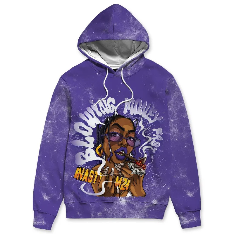 Psychic Purple 1s NastyJamz Hoodie Match Blowing Money Fast Girl All-Over Print