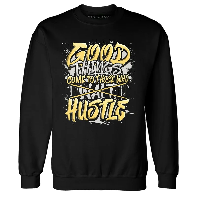 PT Metallic Gold White 12s NastyJamz Sweatshirt Match Good Things