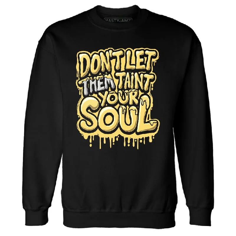 PT Metallic Gold White 12s NastyJamz Sweatshirt Match Never Taint Your Soul