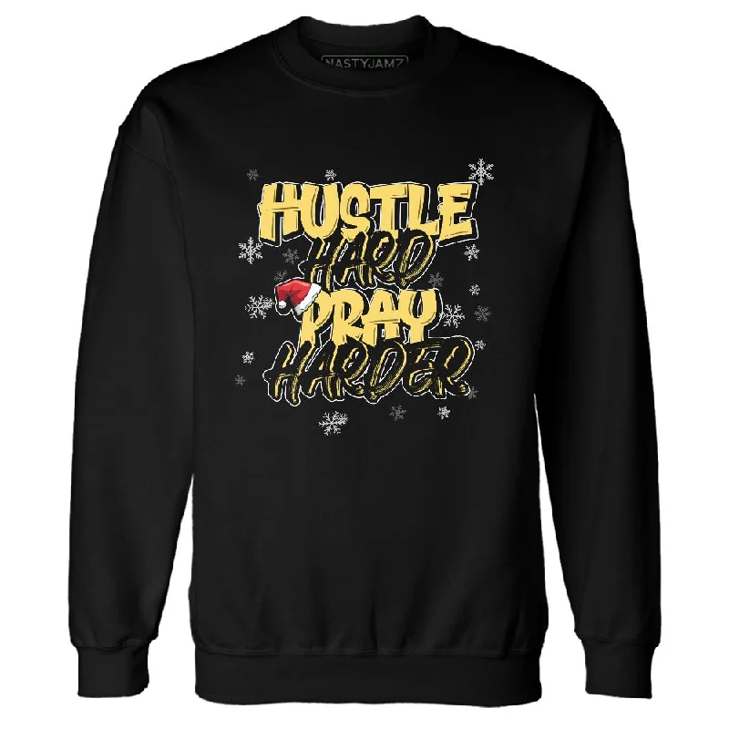 PT Metallic Gold White 12s NastyJamz Sweatshirt Match Pray Harder