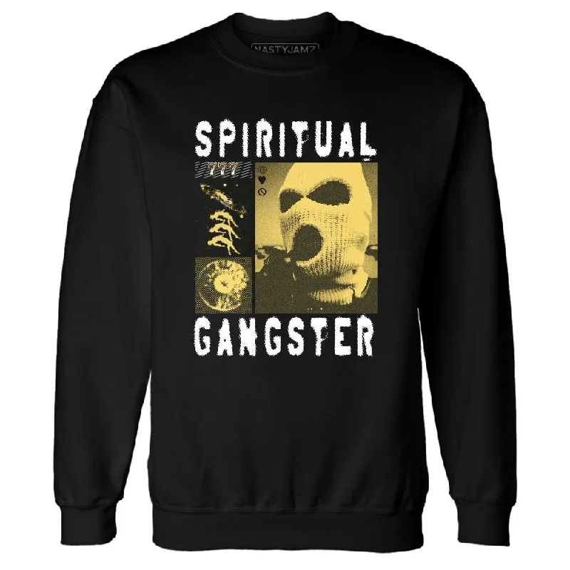 PT Metallic Gold White 12s NastyJamz Sweatshirt Match Spiritual Gangster