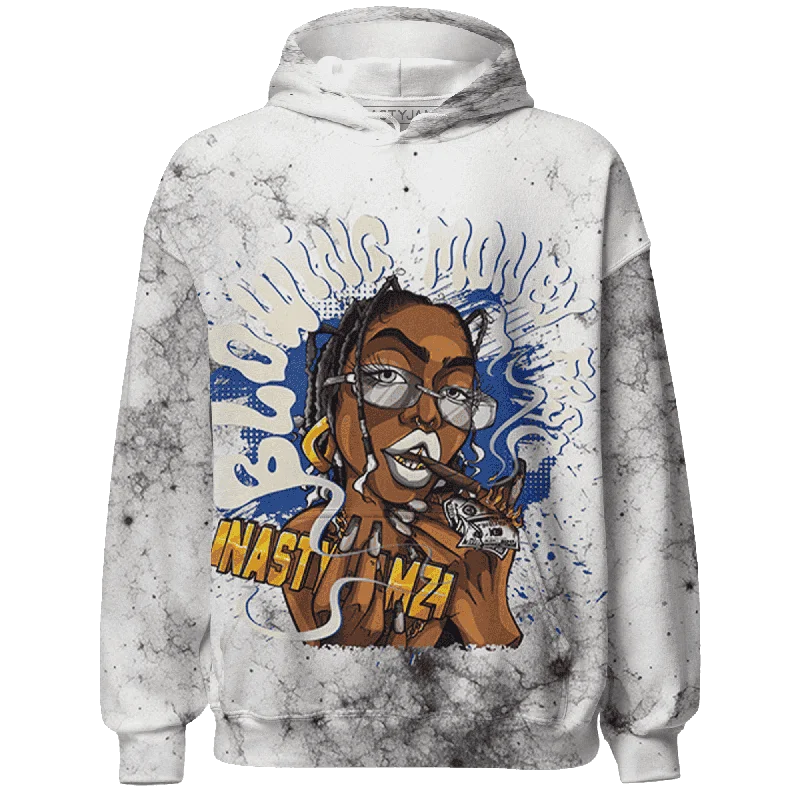 NastyJamz Quaiii 54 3s Hoodie Match Blowing Money Fast Girl All-Over Print