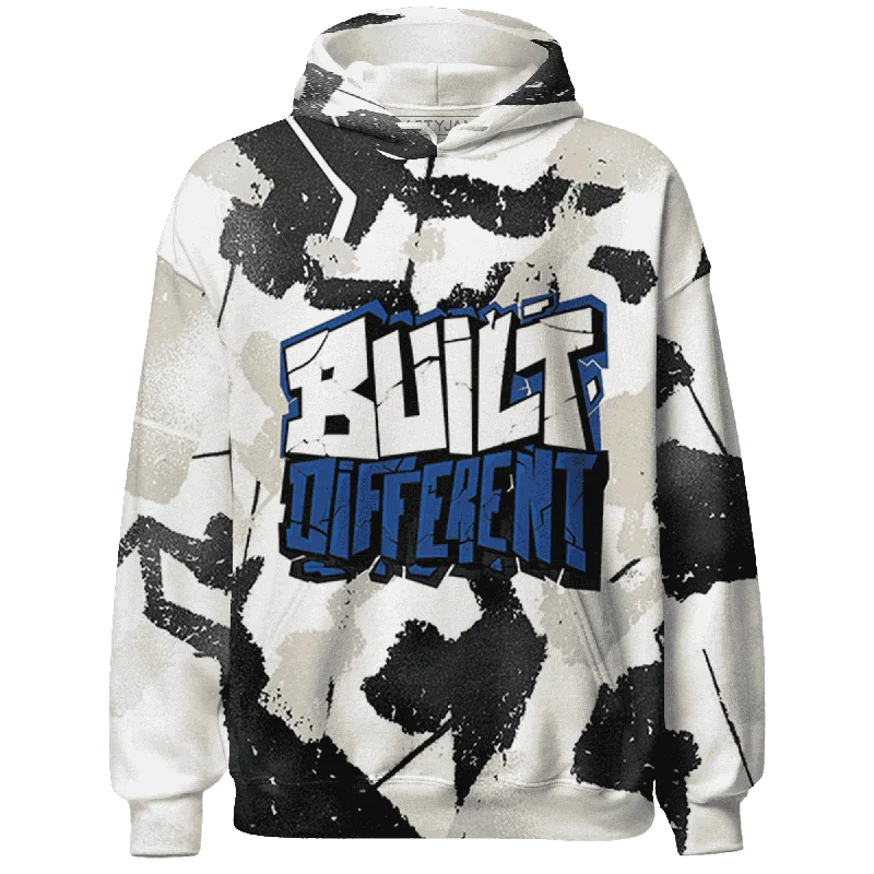 NastyJamz Quaiii 54 3s Hoodie Match Built Different Broken All-Over Print