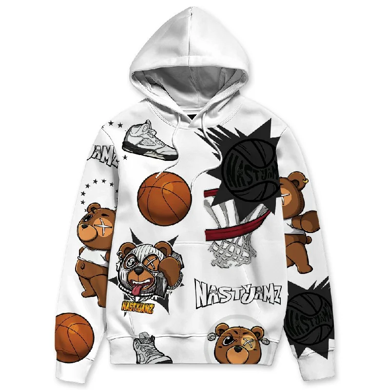 Reverse Metallic 5s NastyJamz Hoodie Match BER Icon Wallpapers All-Over Print