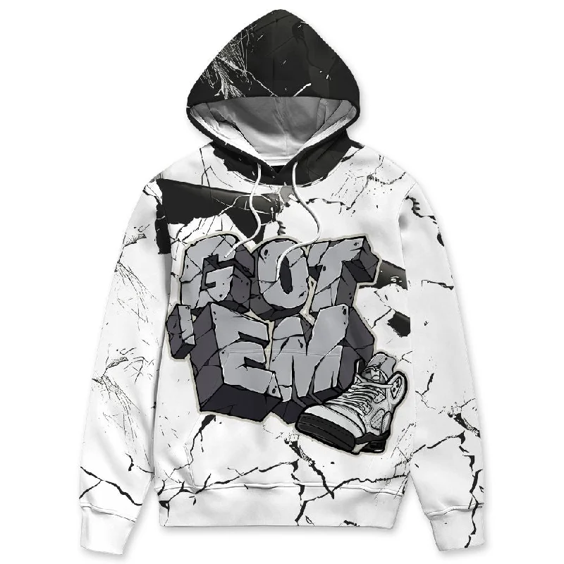 Reverse Metallic 5s NastyJamz Hoodie Match Got Em All-Over Print