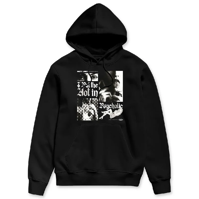 Reverse Metallic 5s NastyJamz Hoodie Match Hot In Psychotic