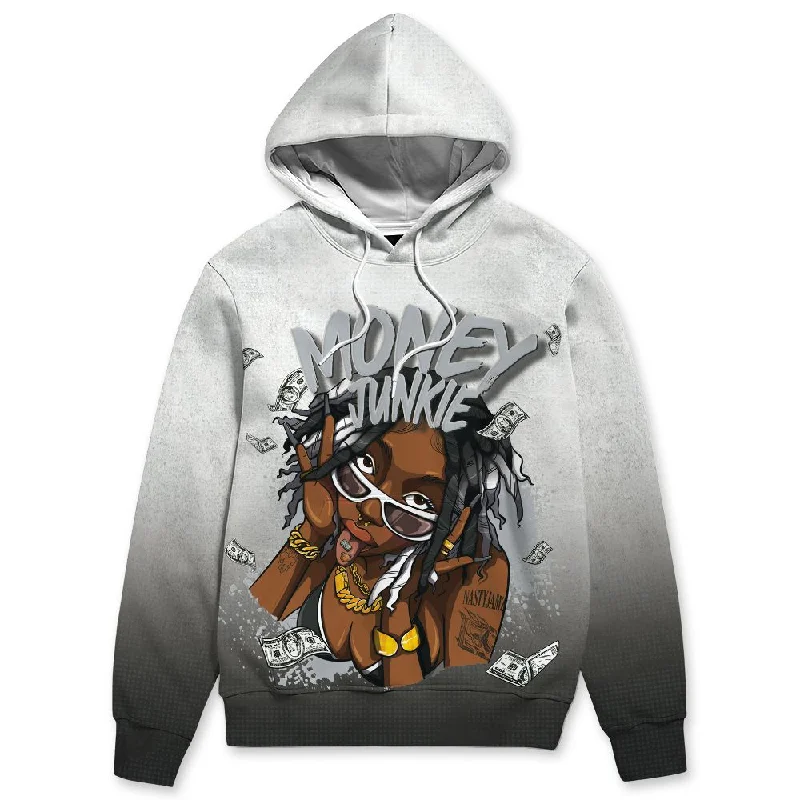 Reverse Metallic 5s NastyJamz Hoodie Match Money Junkie All-Over Print