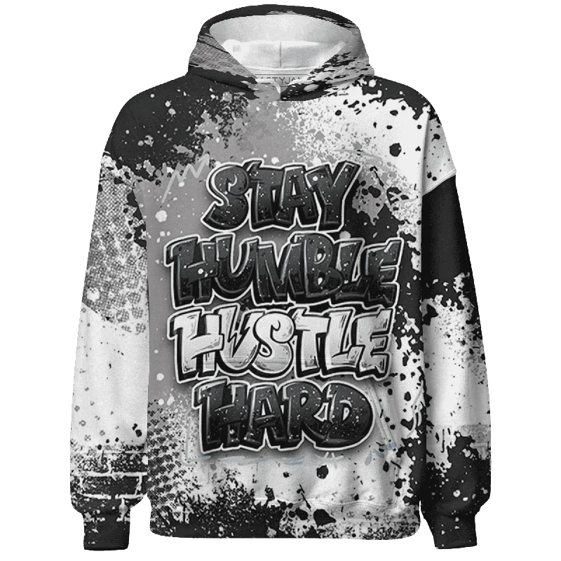 NastyJamz Reverse Oreo 6s Hoodie Match Stay Humble Hustle Hard All-Over Print