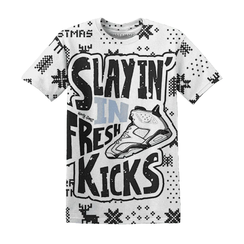 Modern Unisex Wardrobe Staples Reverse Oreo 6s NastyJamz T-Shirt Match Slayin Kicks All-Over Print