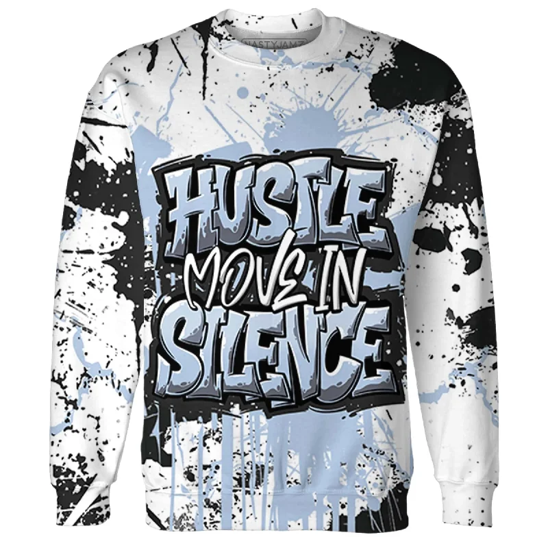 NastyJamz Reverse Oreo 6s Sweatshirt Match Hustle Move In Silence All-Over Print