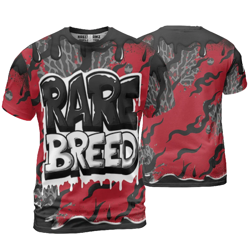 Gender-Neutral Trendy Clothing Styles NastyJamz Spizike Low Bred T-Shirt Match Rare Breed Drippin All-Over Print