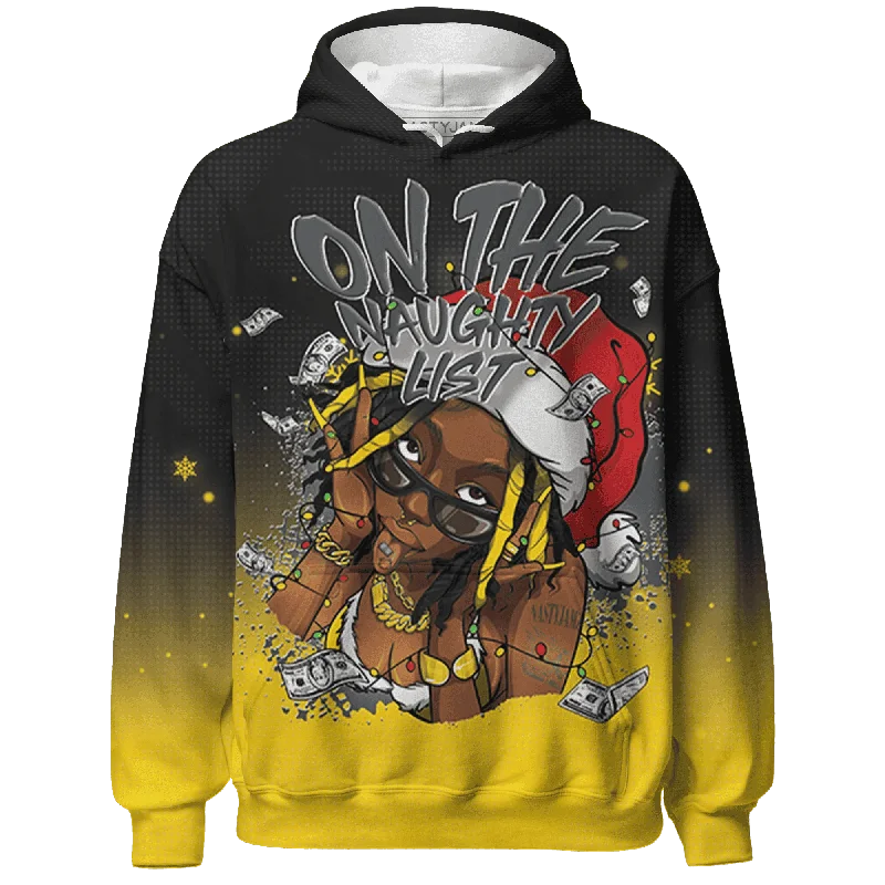 Thunder 4s NastyJamz Hoodie Match Xmas Naughty List All-Over Print