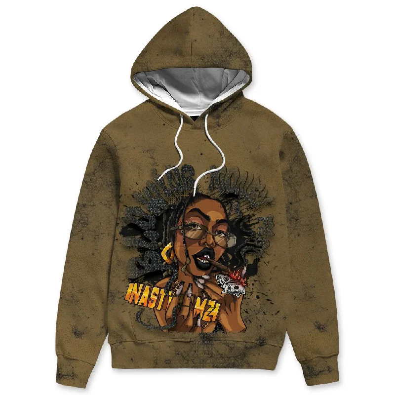 TVSC Jumman Jack Mocha NastyJamz Hoodie Match Blowing Money Fast Girl All-Over Print