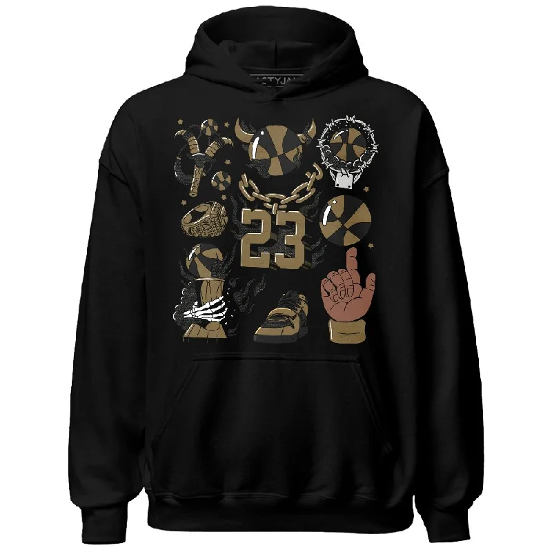 TVSC Jumman Jack Mocha NastyJamz Hoodie Match Neclaces Number 23