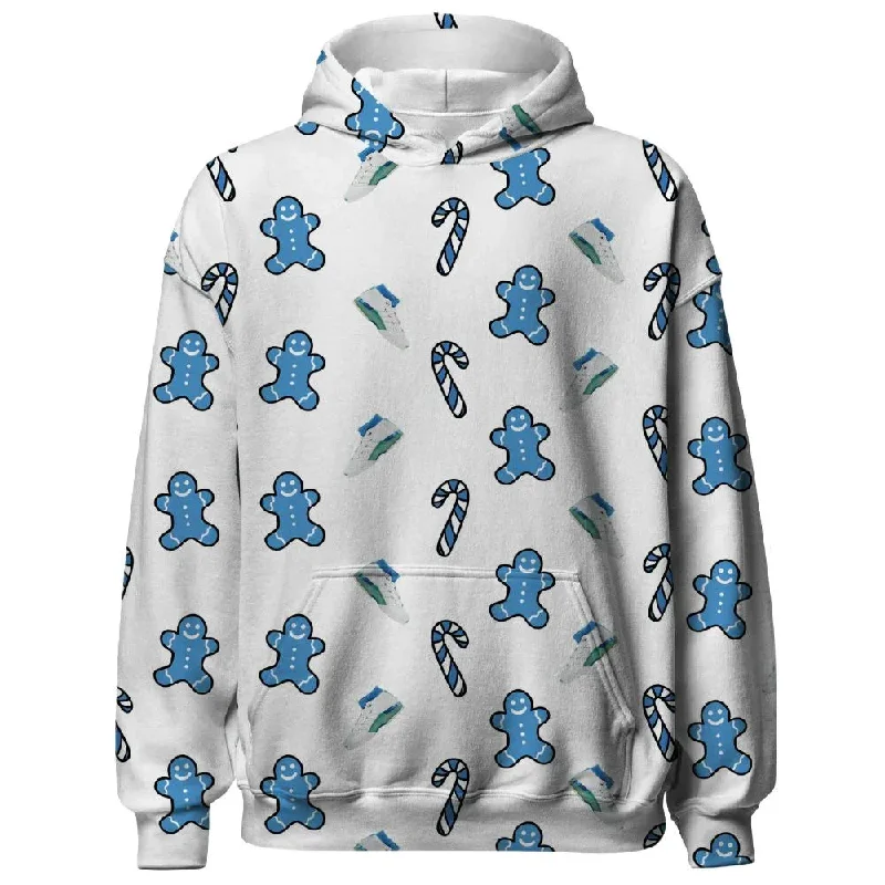 Univercitii Carolina Blue 17s NastyJamz Hoodie Match Candy Cookie Kicks All-Over Print