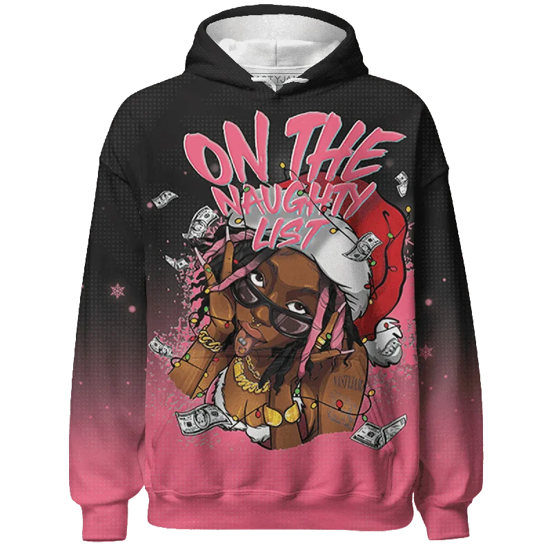 VaporMax South Beach NastyJamz Hoodie Match Xmas Naughty List All-Over Print