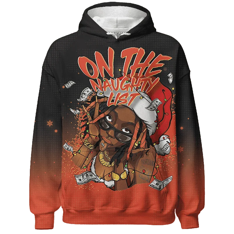 VaporMax Sunset NastyJamz Hoodie Match Xmas Naughty List All-Over Print