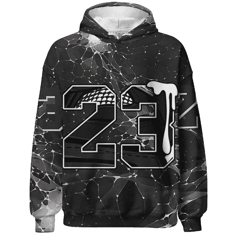 NastyJamz White Thunder 4s Hoodie Match 23 Sneaker All-Over Print