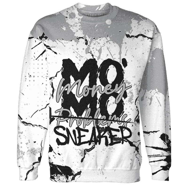 NastyJamz Wolf Grey 1s Sweatshirt Match MO sneaker All-Over Print