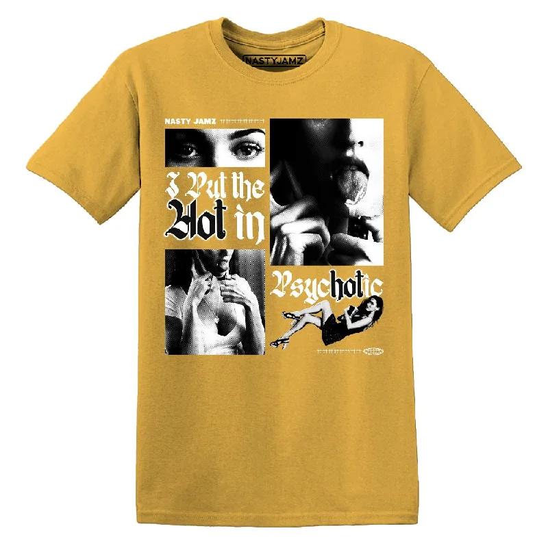 Minimalist Unisex Fashion Must-Haves Yellow Ochre 6s NastyJamz Premium T Shirt Match Hot In Psychotic
