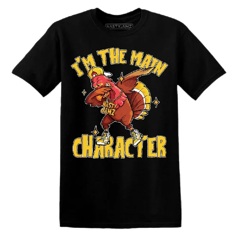Minimalist Unisex Wardrobe Must-Haves Yellow Ochre 6s NastyJamz T-Shirt Match Main Character