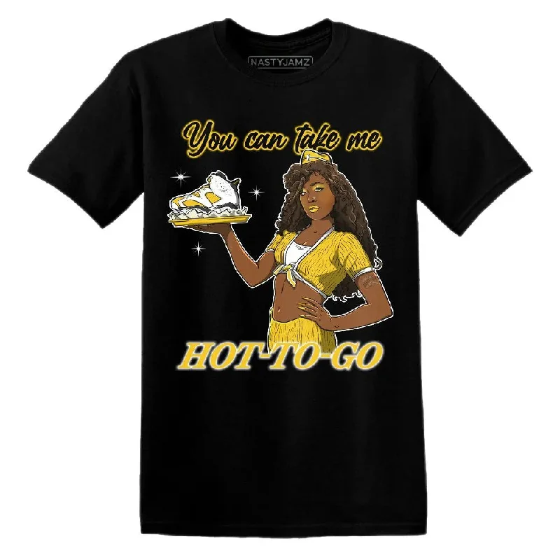 Comfortable Unisex Streetwear Yellow Ochre 6s NastyJamz T-Shirt Match Ready To Go