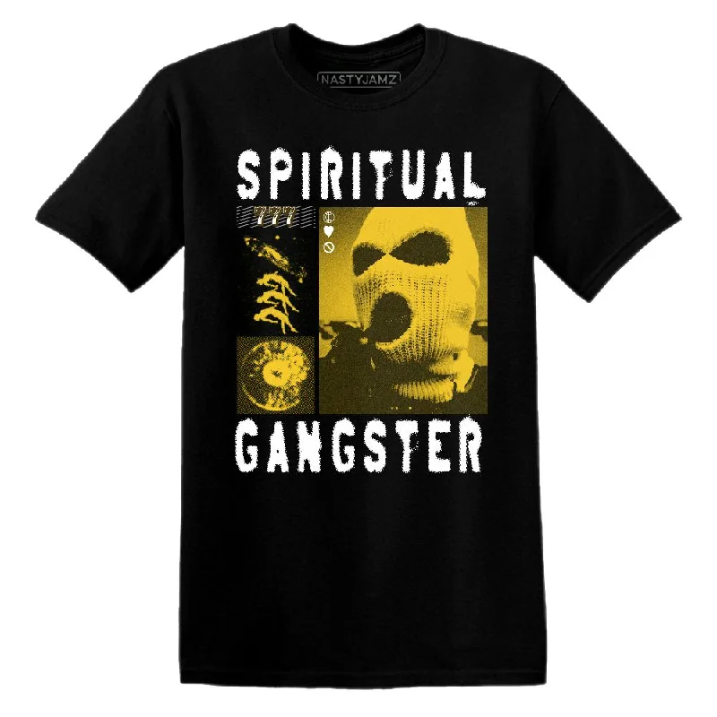 Fashion-Forward Unisex Apparel Yellow Ochre 6s NastyJamz T-Shirt Match Spiritual Gangster